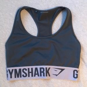 Gymshark Fit Sports Bra (charcoal/pink)